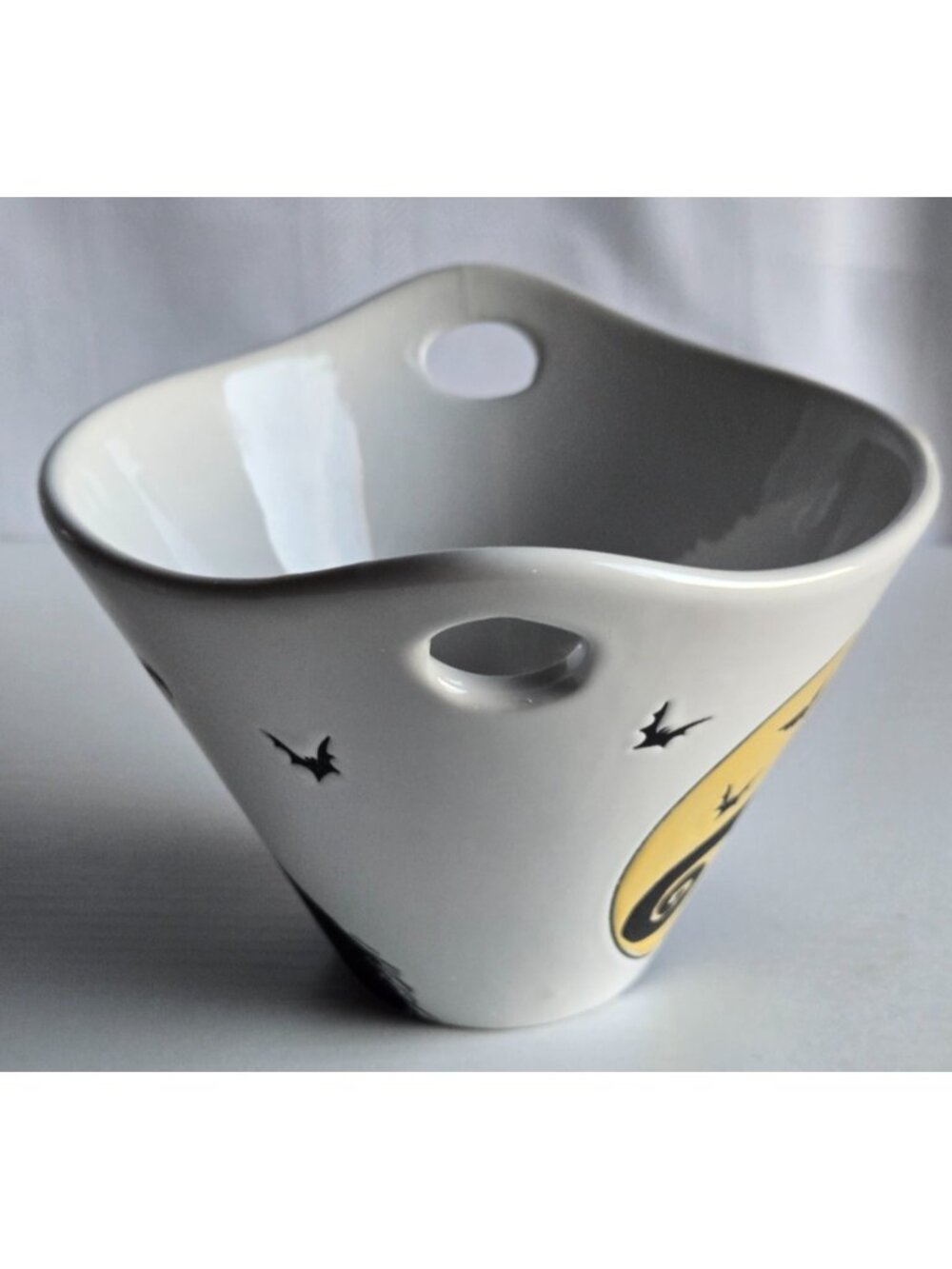 Disney Nightmare Before Christmas Jack Skellington Ramen Noodle Bowl Halloween - Picture 2 of 8
